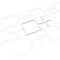 Ekena Millwork Small Carlisle Decorative Fretwork Wall Panels in Architectural PVC, 19 7/8"W x 11 3/8"H x 3/8"T WALP12X12CAR - alternate 2